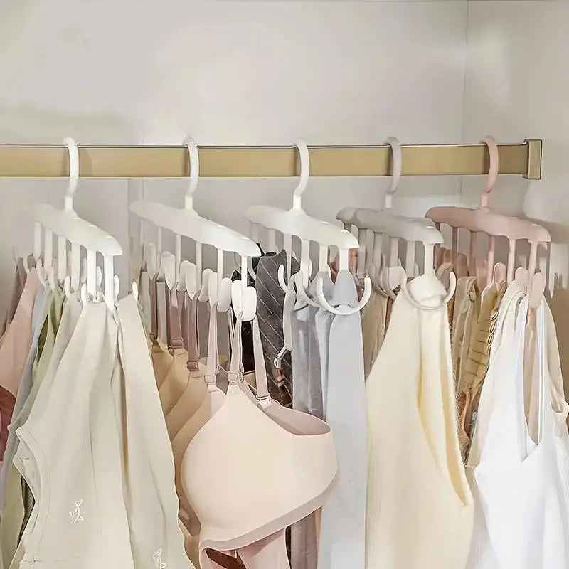 SpinHook 12-Hook Rotating Closet Organiser for Ties, Belts & More