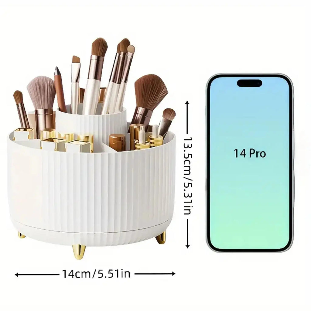 GlowSpin™ Rotating Makeup Organiser