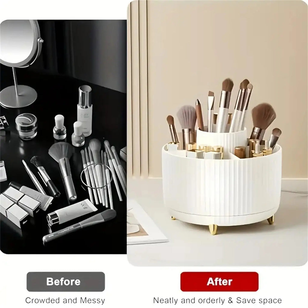 GlowSpin™ Rotating Makeup Organiser