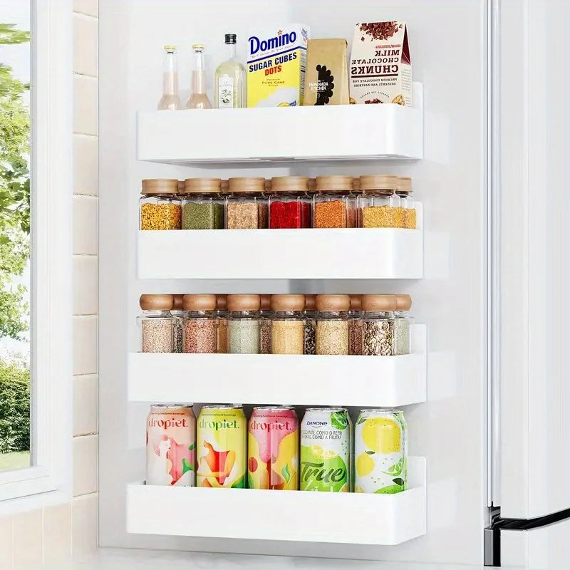MagniStore 2-Piece Magnetic Fridge Basket Organiser