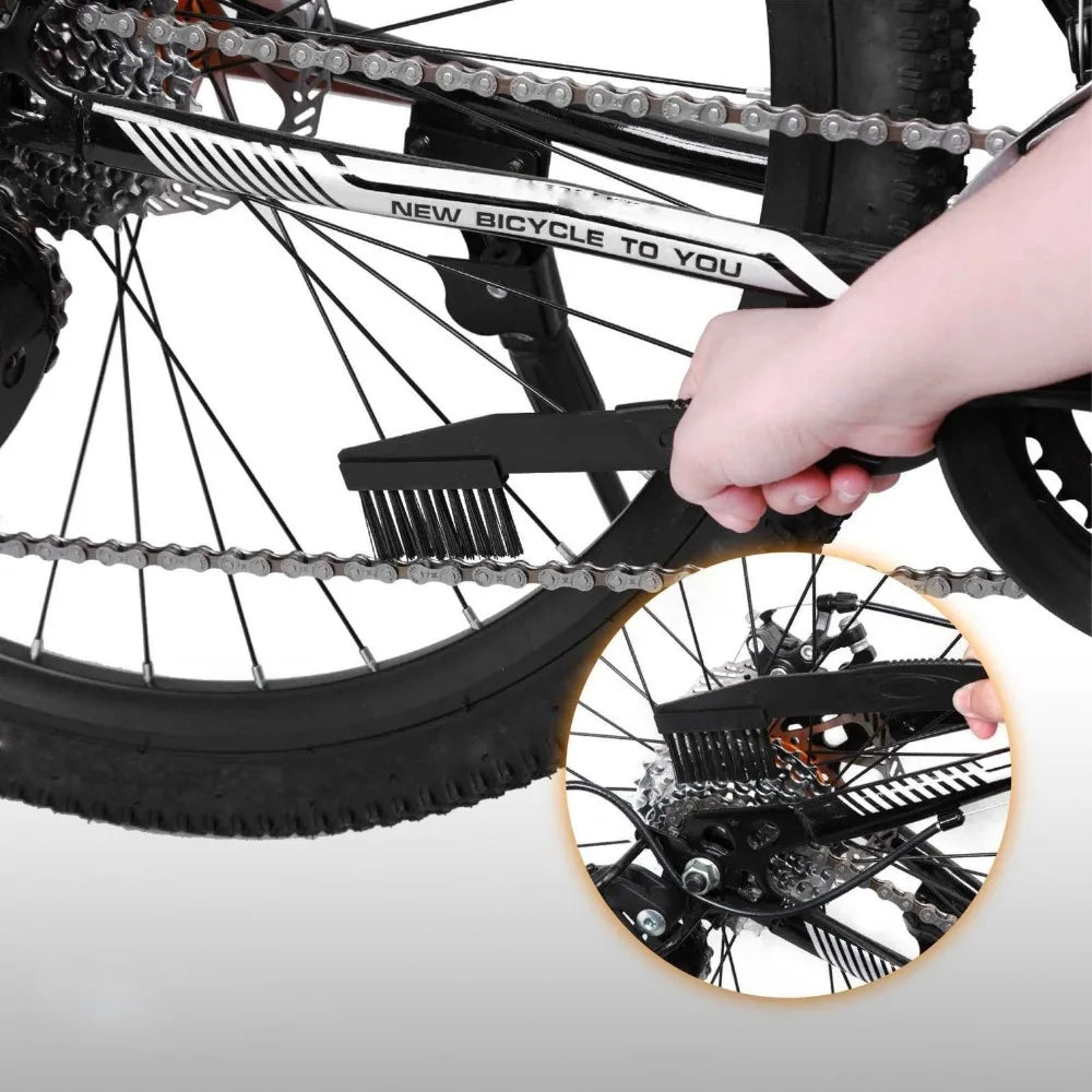 ChainScrub Pro – Portable Bicycle Chain Cleaner & Brush Kit