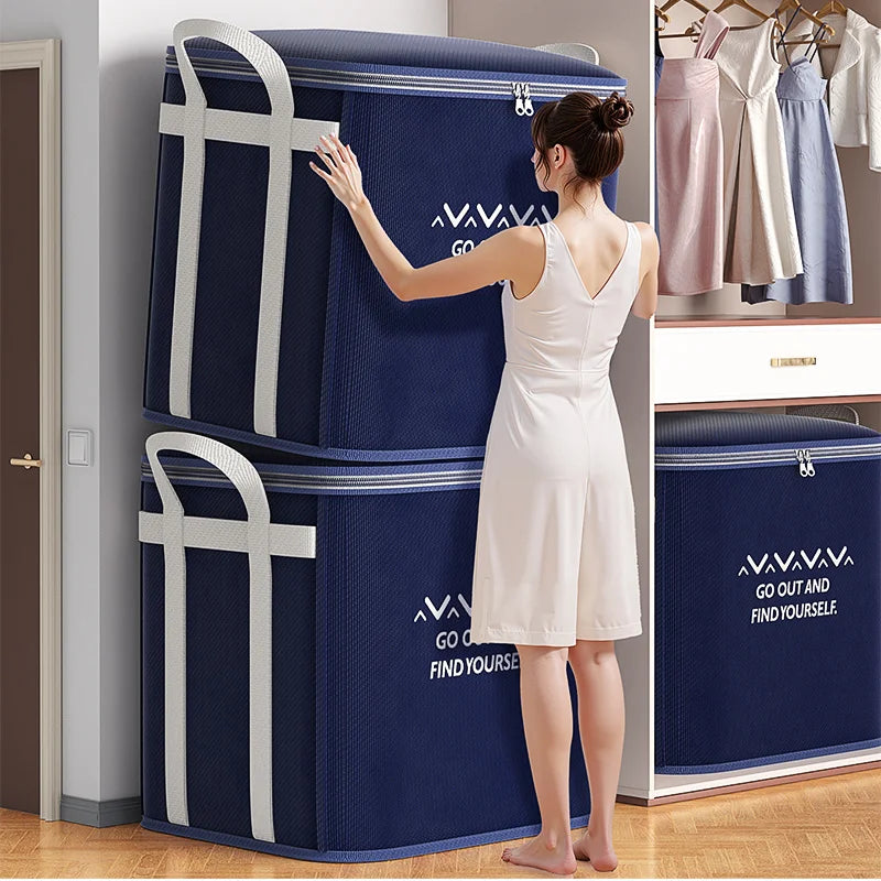 SpaceSaver XL Clothes Storage Bag with Reinforced Handles