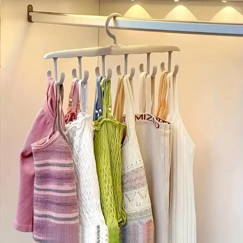 SpinHook 12-Hook Rotating Closet Organiser for Ties, Belts & More